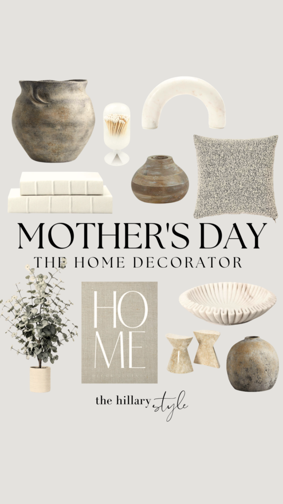 Mother's Day home decor inspiration.