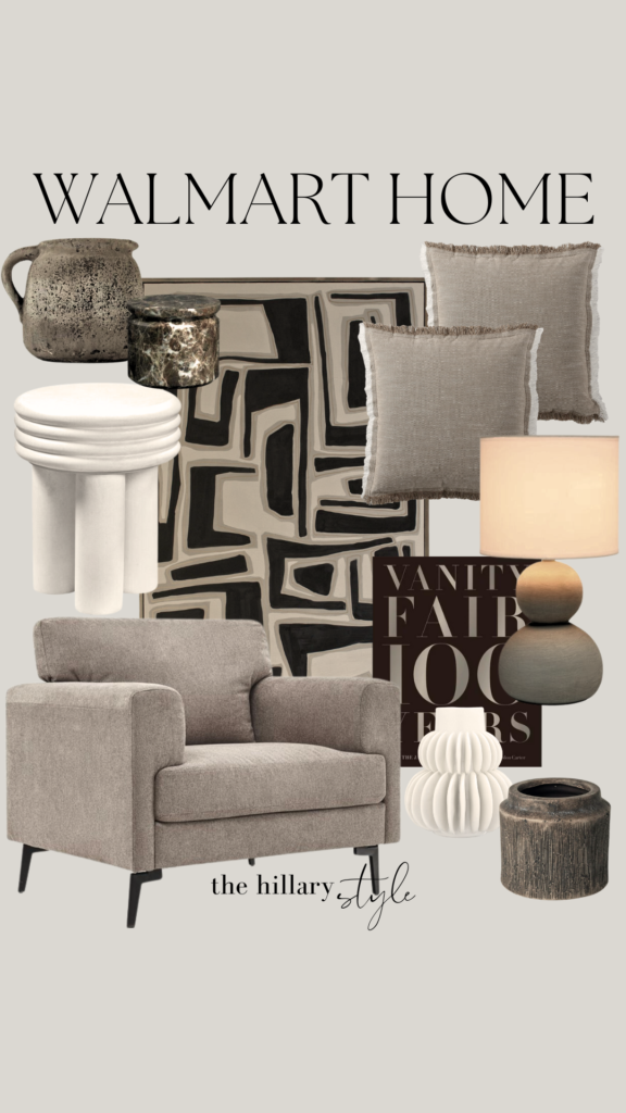 Walmart Home decor with a modern style.