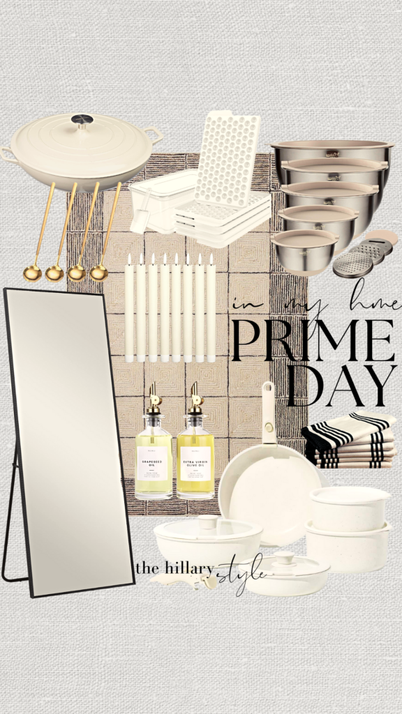 Prime Day home decor and kitchenware.