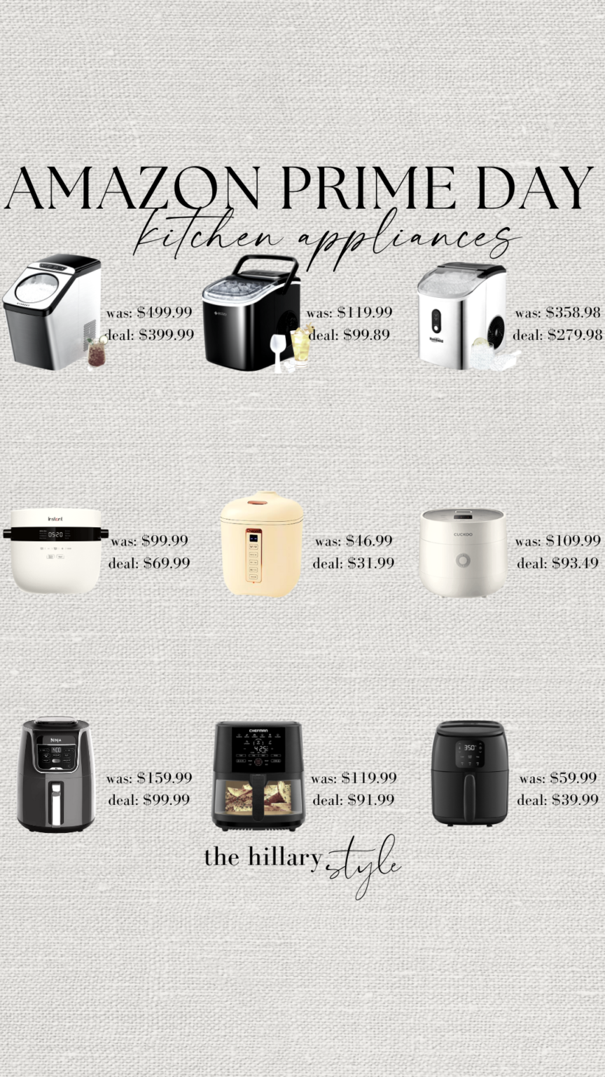 Amazon Prime Day The Hillary Style