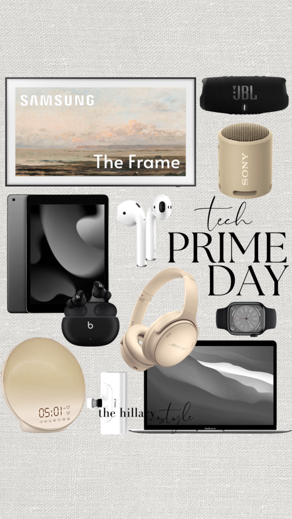 Tech Prime Day deals on electronics.