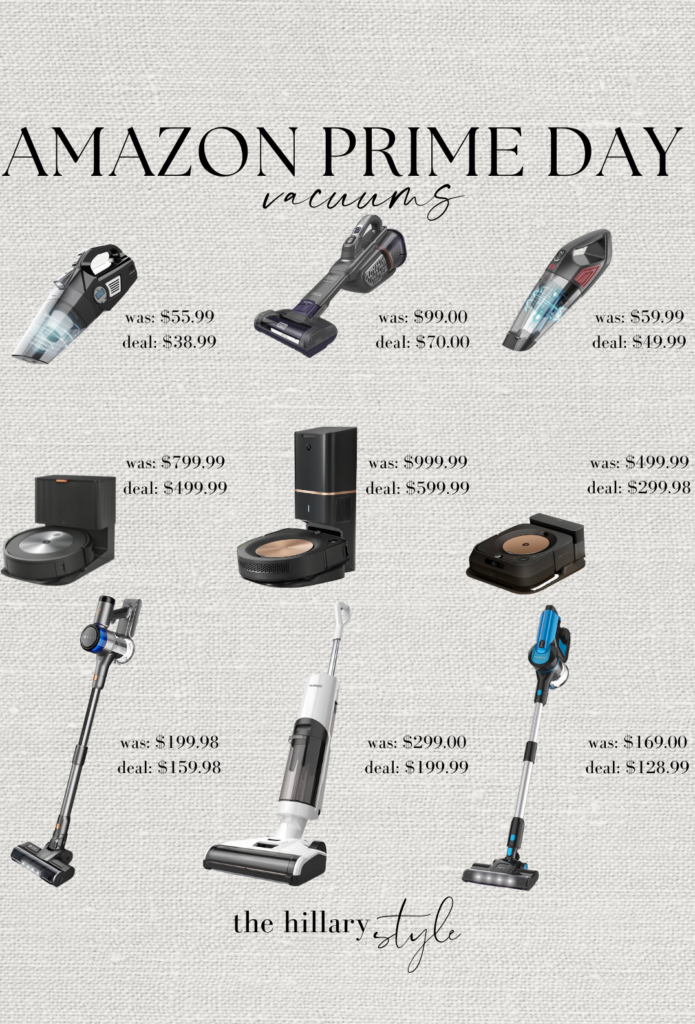 Amazon Prime Day vacuum deals.