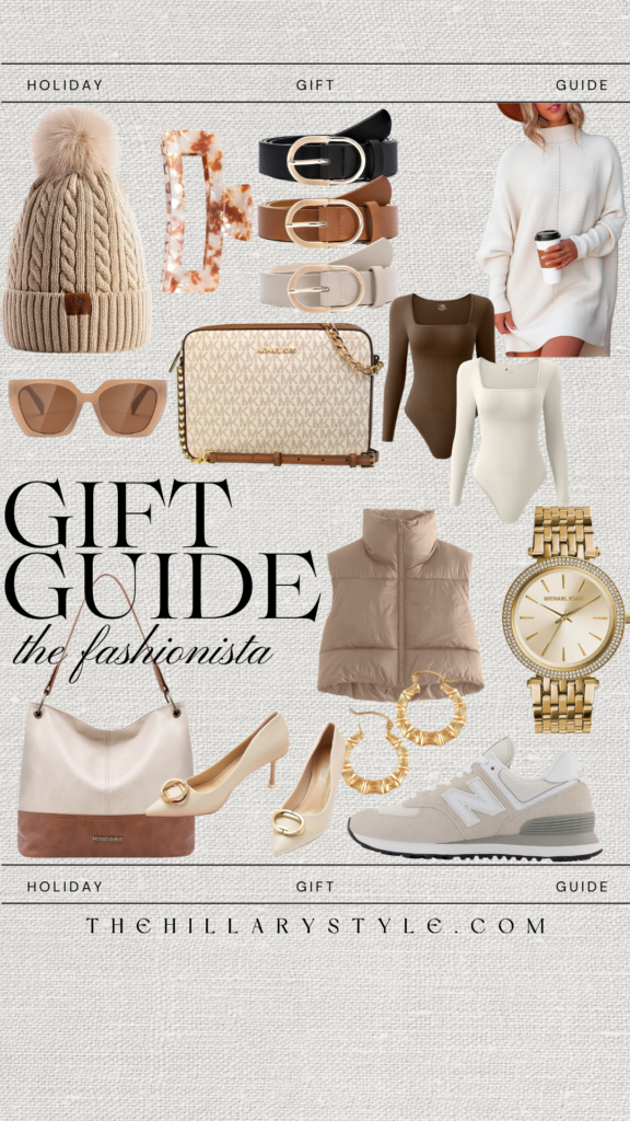 Holiday gift guide for the fashionista.