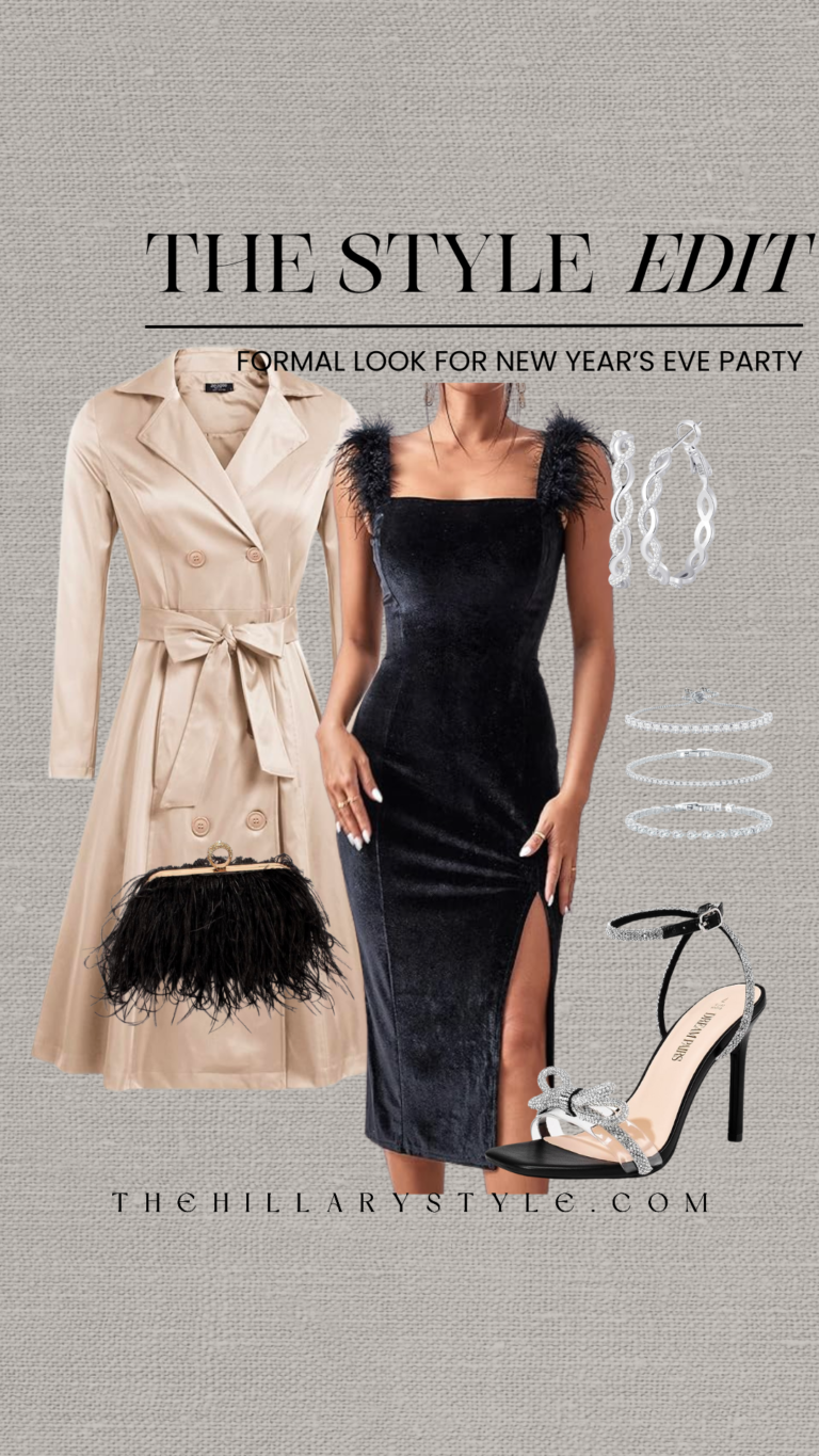 New Year's Eve party outfit inspiration.