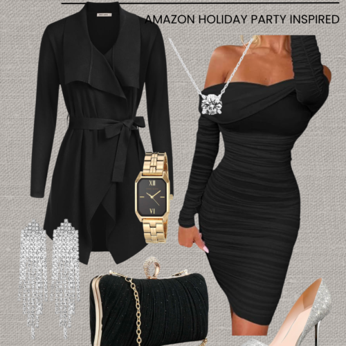 Amazon holiday party outfit inspiration.