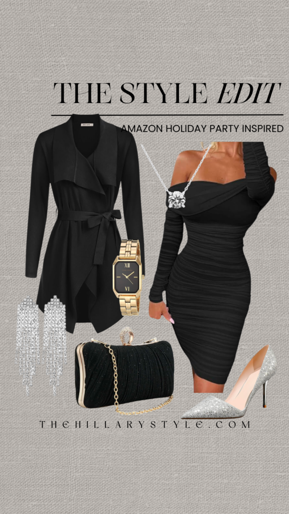 Amazon holiday party outfit inspiration.