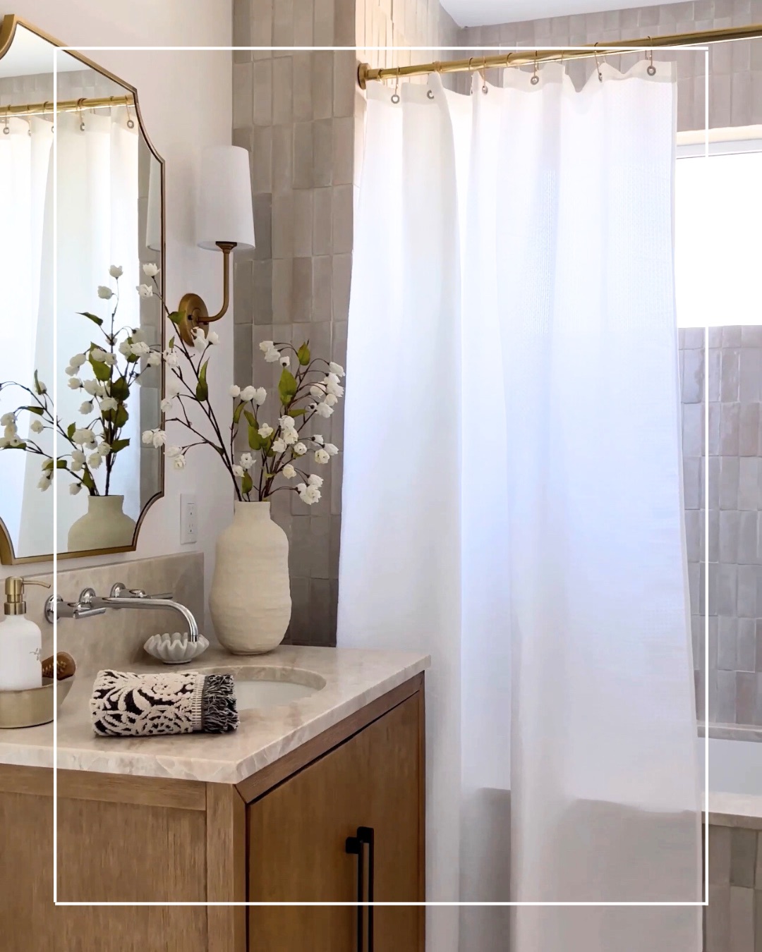 Simple and Affordable way to Elevate Your Bathroom