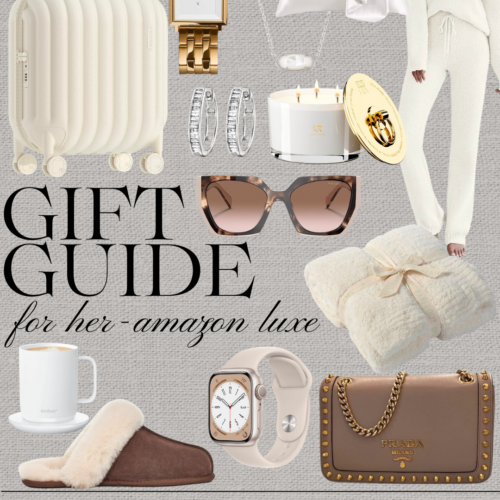 Valentine's gift guide for her on Amazon Luxe.