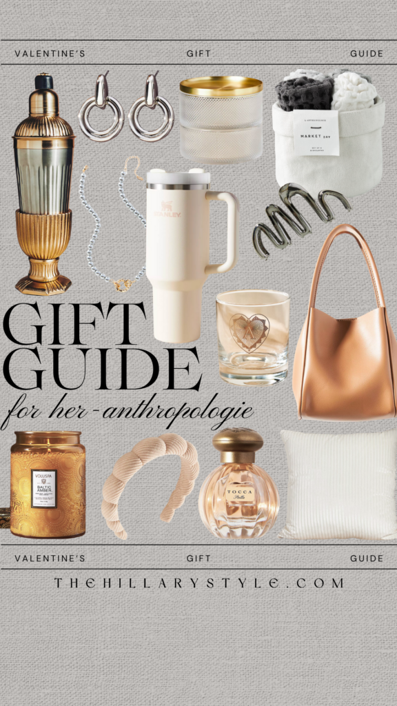 Anthropologie gift guide for her.