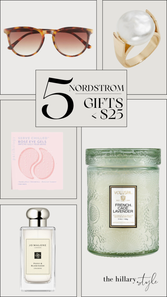 Five Nordstrom gifts under $25.