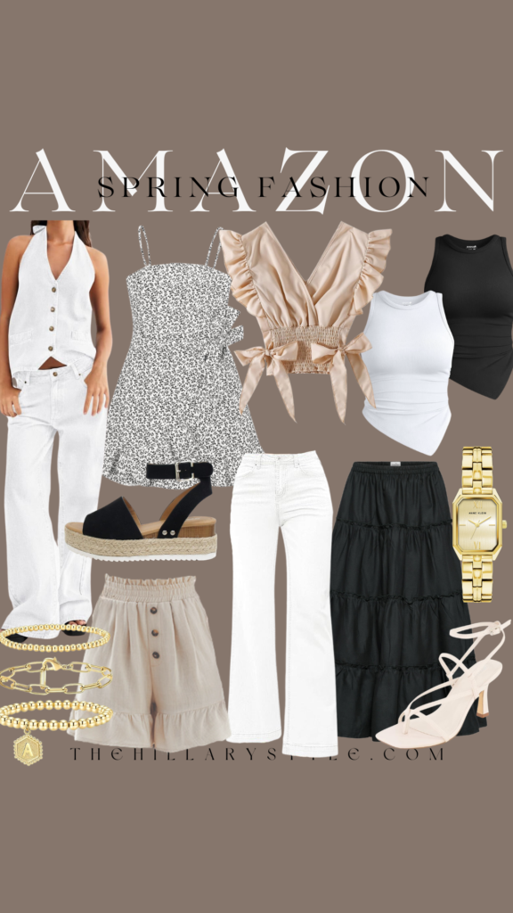 Amazon Spring Fashion Outfit Collage