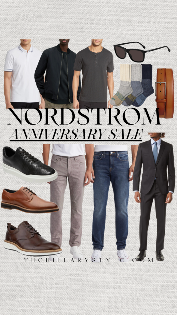 Nordstrom anniversary sale men's fashion.