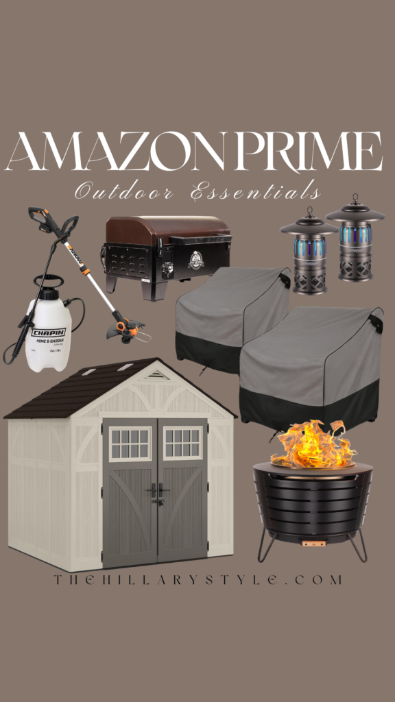 Amazon Prime outdoor essentials for summer.