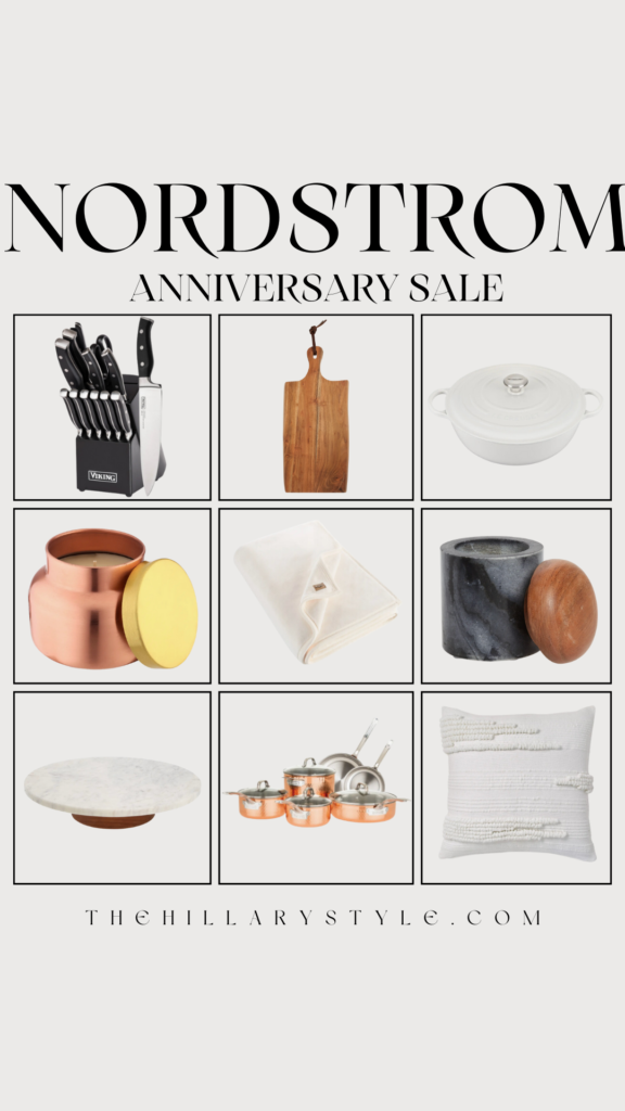 Nordstrom Anniversary Sale home goods.