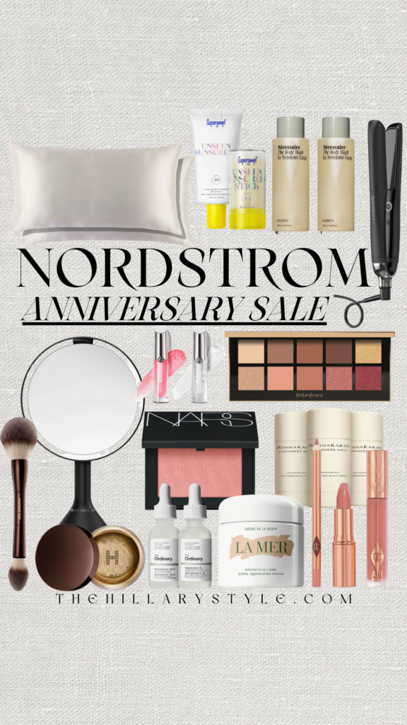 Nordstrom Anniversary Sale beauty products.